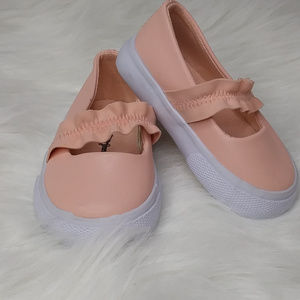 Toddler Girls Cat and Jack Pink Shoes Size 4